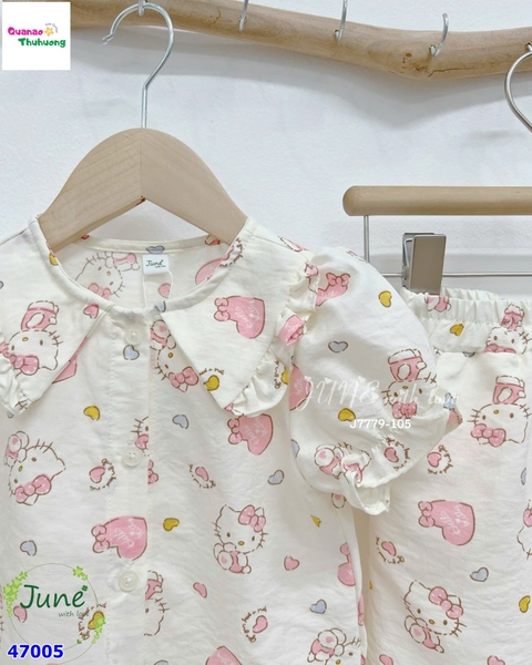 Bộ dài June kem Kitty
