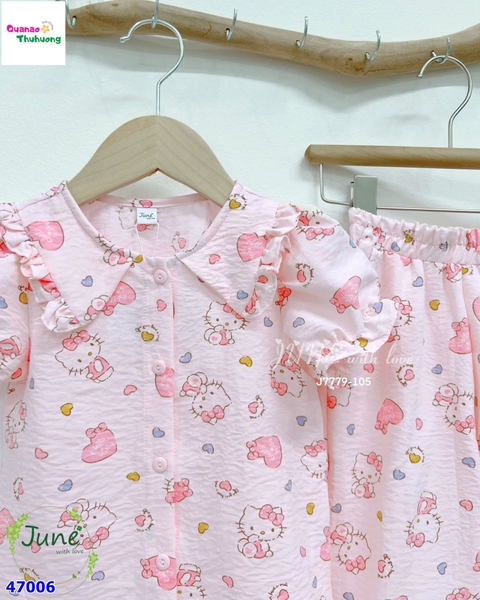 Bộ dài June hồng Kitty