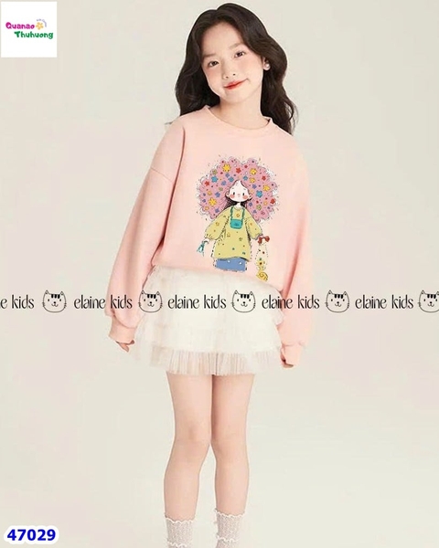 Set Elaine hồng cô gái