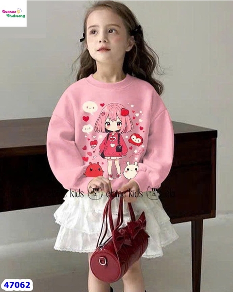 Set váy Elaine hồng cô gái