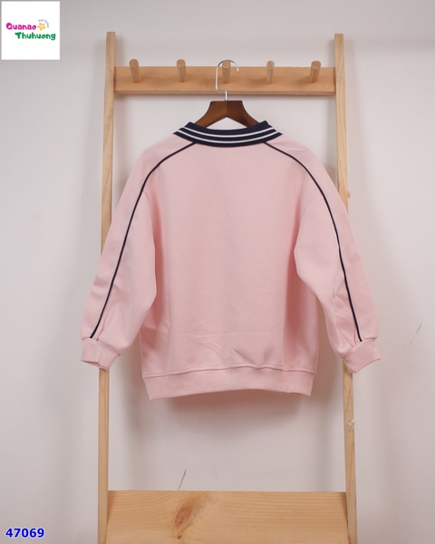 Sweater Polo hồng Kitty