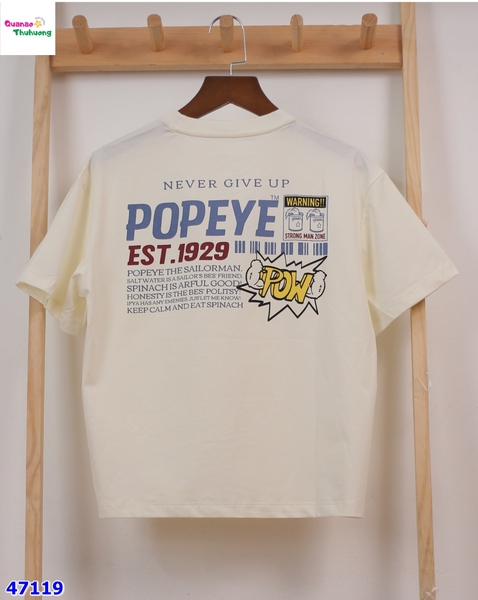 Áo thun Banbino trắng Popeye