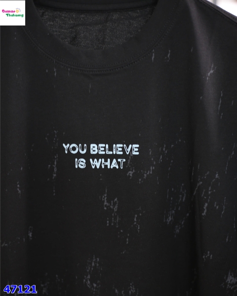 Áo Banbino đen You believe