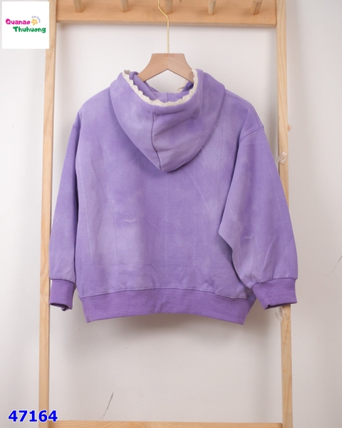 Hoodie tím cô gái