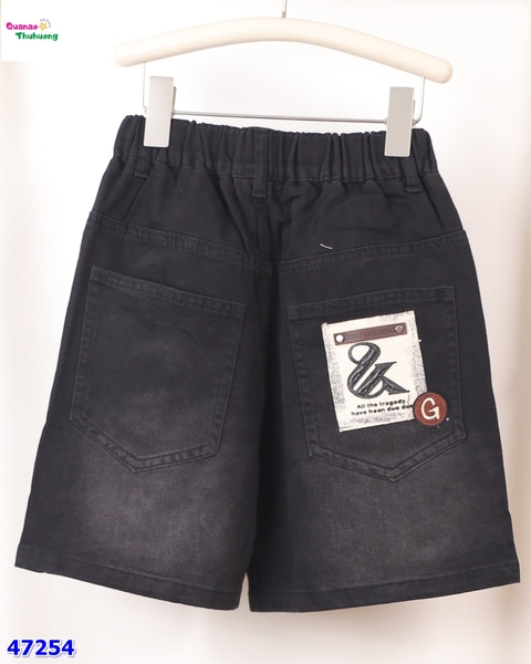 Short Jean Bantang đen