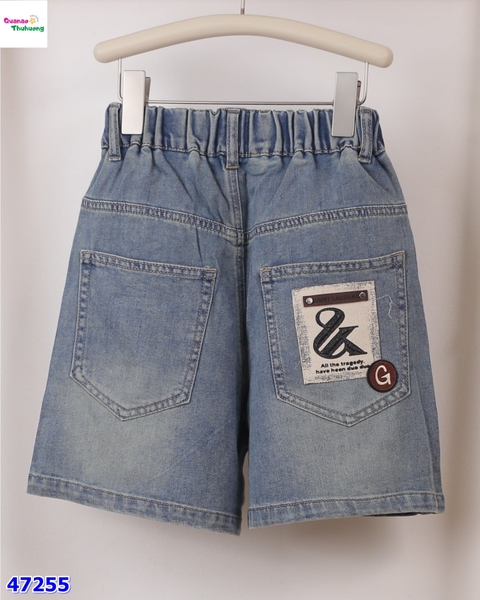 Short Jean Bantang xanh