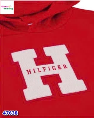 Hoodie H màu đỏ