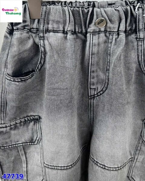 Quần short jean YYS xanh