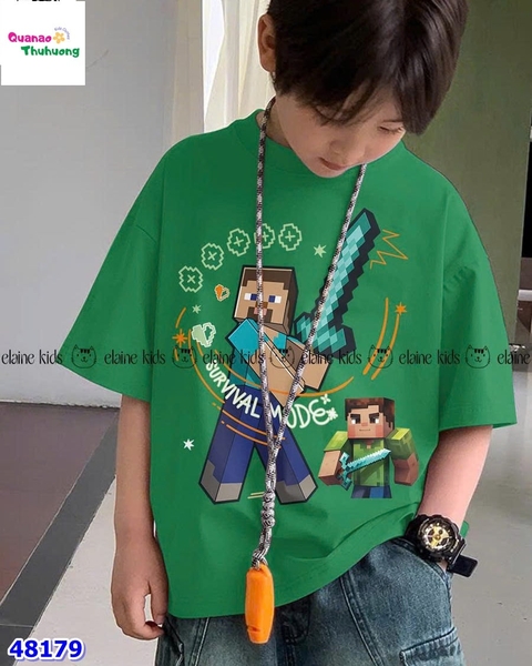 Bộ Elaine xanh lá Minecraft