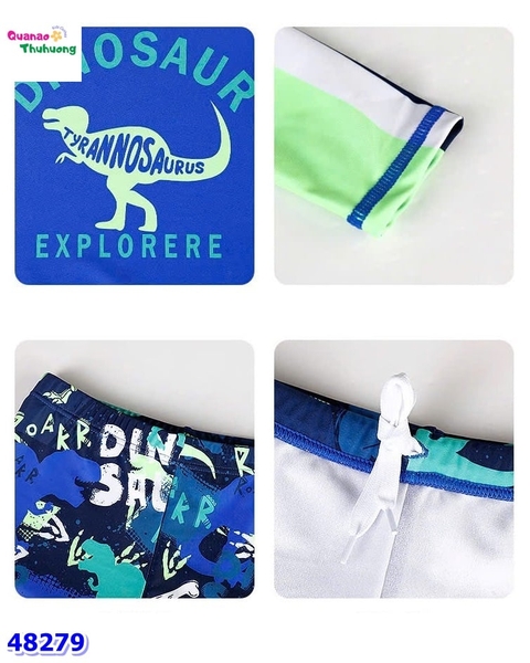 Set bơi xanh Dinosaur