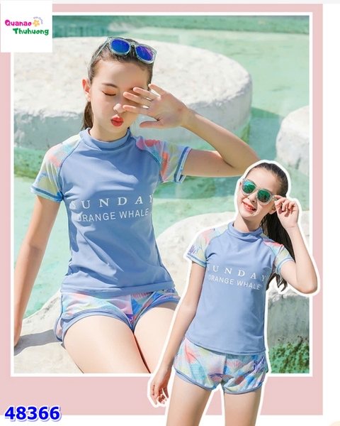 Set bơi xanh Sunday