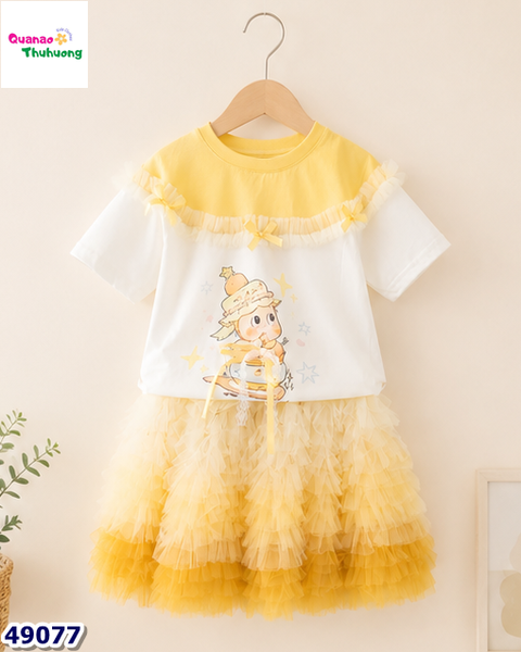 Set váy tutu vàng Twinkle