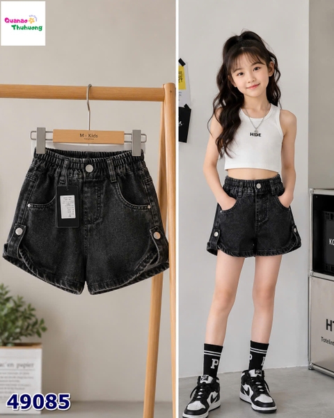 Quần short jeanM+ màu đen
