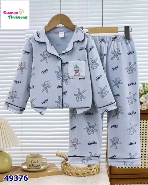 Pyjama Qke dài xanh Ultraman