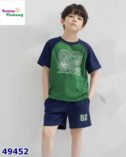 Áo thun xanh số 82