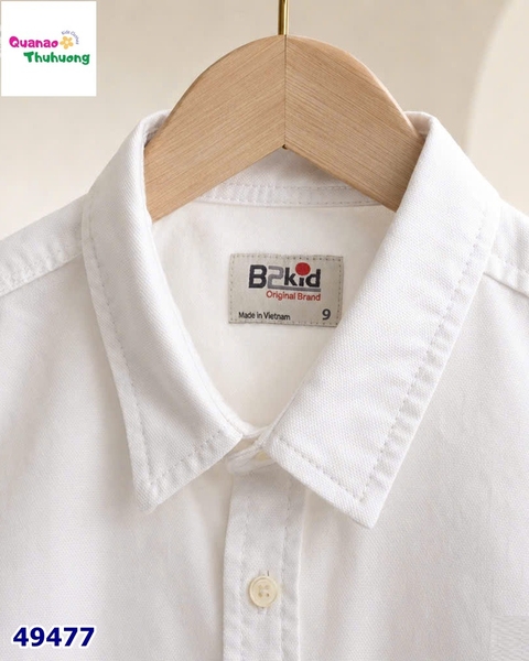 Áo sơ mi B2Kid trắng