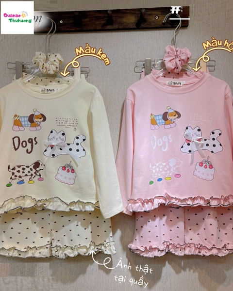 Bộ dài hồng thỏ cún my cute world