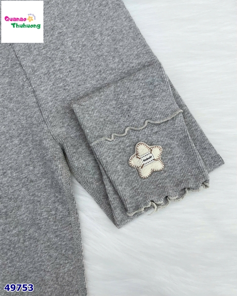 Legging xám thêu ngôi sao