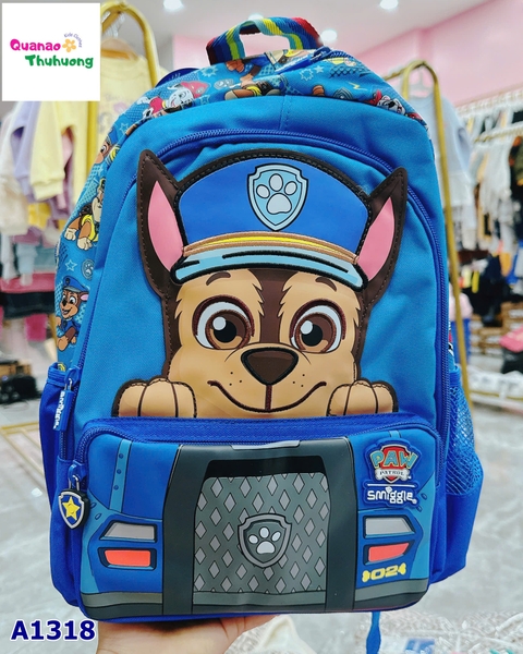 Balo xanh cún cảnh sát