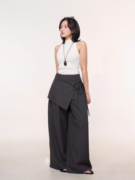 Seleen, Áo thun nữ mềm co dãn cổ ống xẻ tà, WT0035