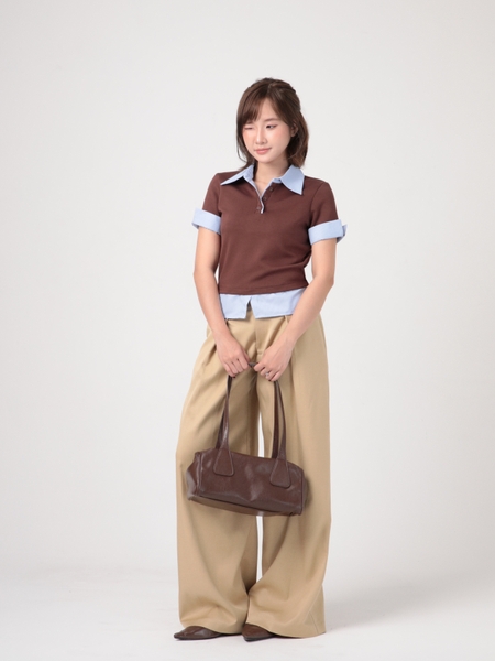 Seleen, Áo polo form lơi phối cổ sơ mi tay ngắn, WT0269