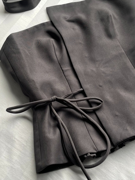 Double-Layer Tie-Back Bandeau Top, image 8
