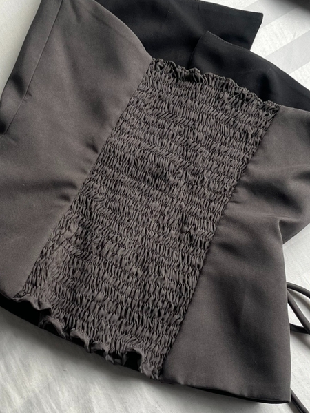 Double-Layer Tie-Back Bandeau Top, image 9