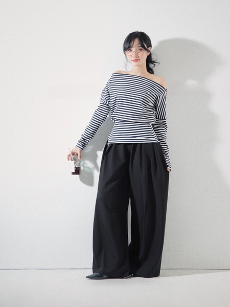 Off-the-Shoulder Zip Top, image 4