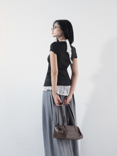 Fitted Two-Piece Button Top Set, image 4