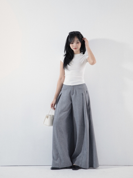 High-Neck Cross-Back Tie Top, image 8