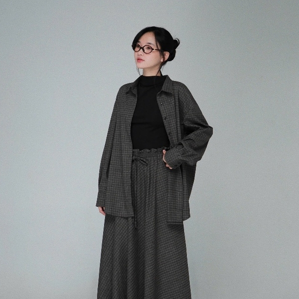 Relaxed Checked Shirt, image 11
