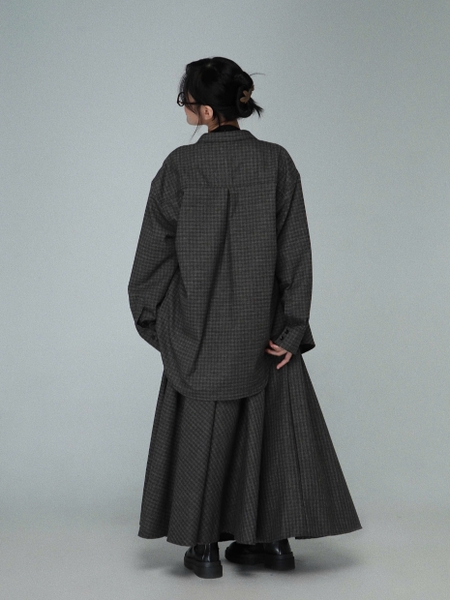 Relaxed Checked Shirt, image 4