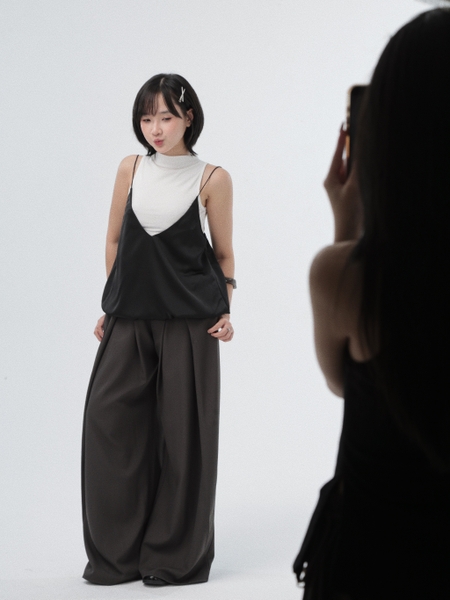 Two-Piece Layered Balloon Top, image 3