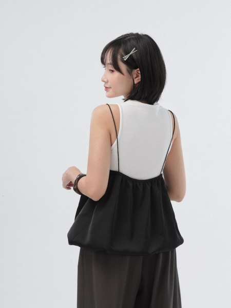 Two-Piece Layered Balloon Top, image 4