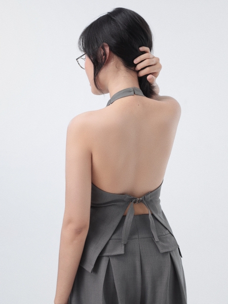 Seleen, Áo yếm cổ tròn hở lưng thiết kế điều chỉnh, WT0234