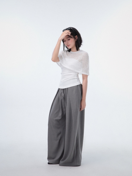 Seleen, Áo thun form ôm body kèm cape (có thể tháo rời), WT0240