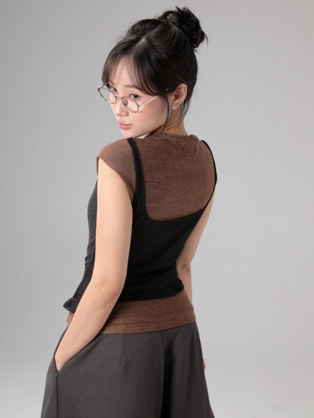 Seleen, Áo layer 2 món (có thể tách rời) chi tiết dây cột hông, WT0261