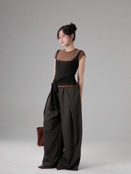 Seleen, Áo layer 2 món (có thể tách rời) chi tiết dây cột hông, WT0261
