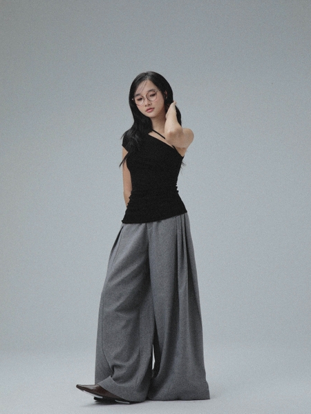 Asymmetric Strap-Detail Top, image 6
