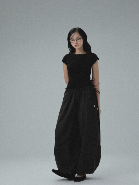 Drawstring Balloon Trousers, image 4