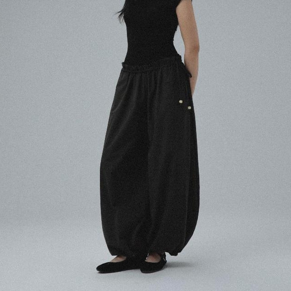 Drawstring Balloon Trousers, image 7