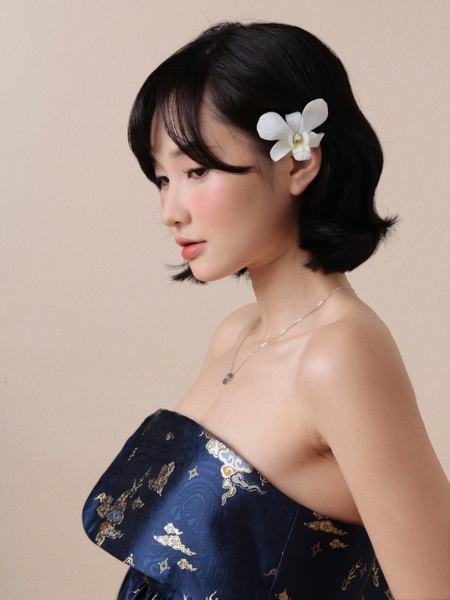 Lam Phung Jacquard Bustier Top, image 16
