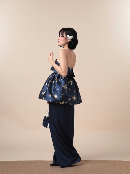 Lam Phung Jacquard Bustier Top, image 17