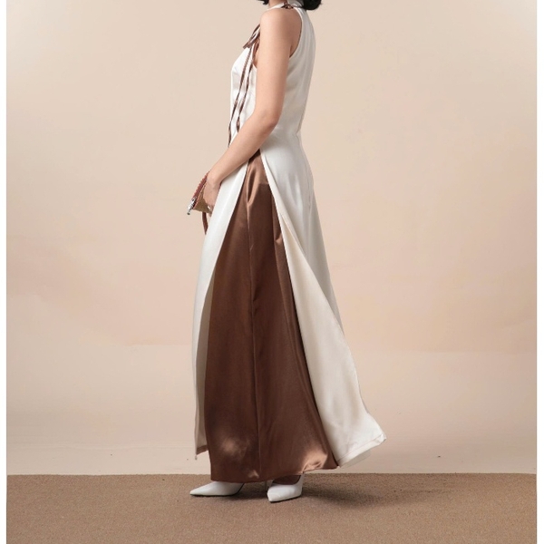 Tra Nguyet Tie-Neck Halter Ao Dai, image 11