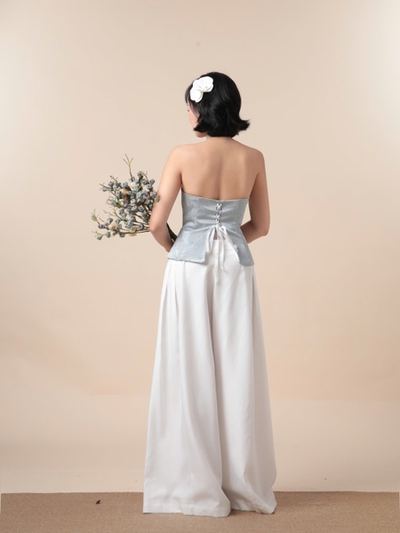 Jacquard Corset Top, image 5