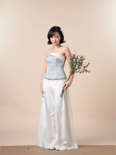 Jacquard Corset Top, image 8