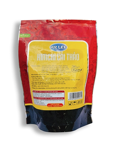 Kimchi cải thảo Mr Lee - Gói 100 g