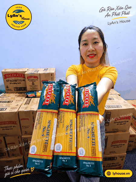 Mì Ý Spaghetti Balducci 500g tại kho LyAn's House TP.HCM