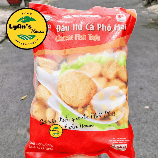 Đậu Hủ Cá Phô Mai CHOJO 454g - Fish Tofu Cheese Cho Lẩu & Ăn Vặt