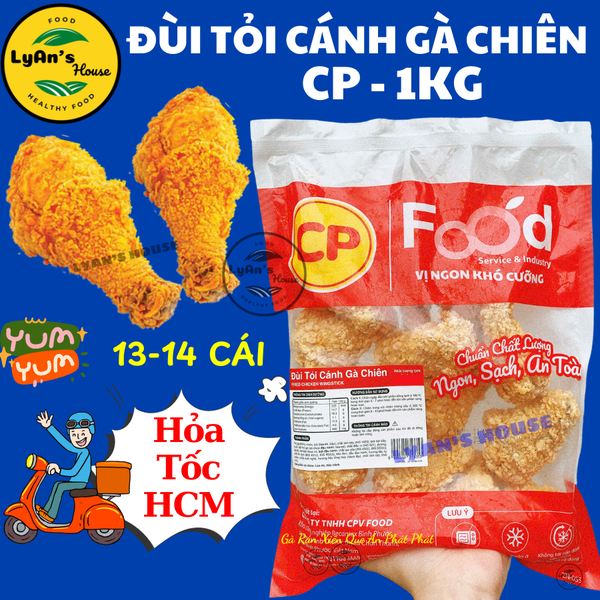 Đùi Tỏi Cánh Gà Chiên CP 1kg - Fried Chicken Drumette